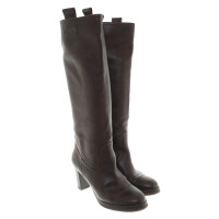 L'autre Chose Boots in donkerbruin