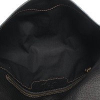 Fay Handtasche aus Leder in Schwarz