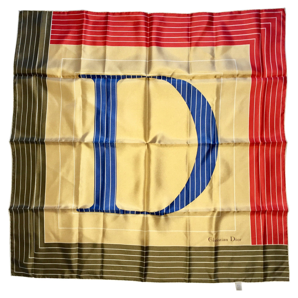 Christian Dior silk scarf