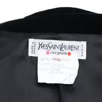 Yves Saint Laurent Bolero blazer in zwart