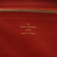 Louis Vuitton Zippy Portemonnaie en Cuir en Rouge