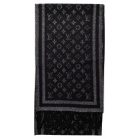 Louis Vuitton Schal/Tuch aus Kaschmir in Schwarz