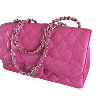 Chanel Classic Flap Bag Medium Leather in Pink