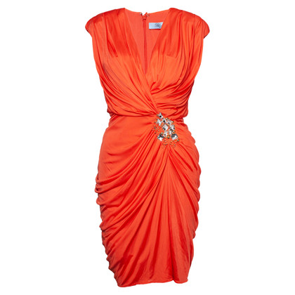 Blumarine Dress Viscose in Orange