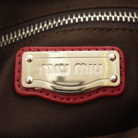 Miu Miu Handtasche aus Lackleder