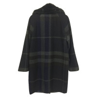 Clements Ribeiro Coat with faux fur collar