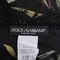 Dolce & Gabbana Sciarpa con stampa floreale