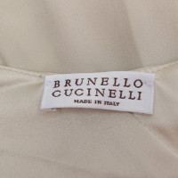 Brunello Cucinelli Maxikleid mit Seidenanteil