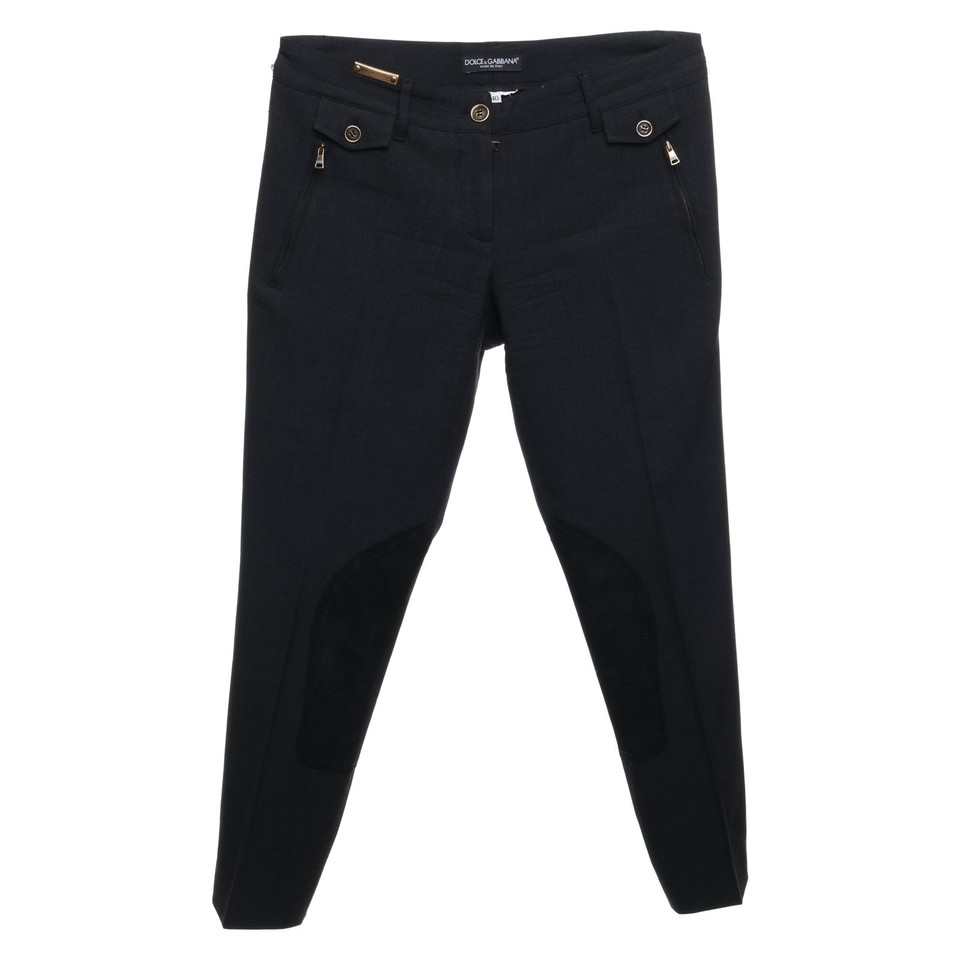 Dolce & Gabbana trousers in dark gray