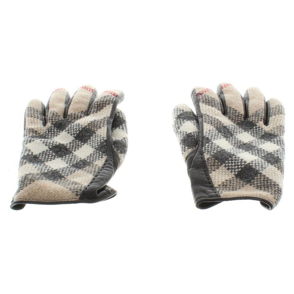 Burberry Handschuhe mit Nova-Check-Muster