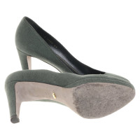 Sergio Rossi Pumps/Peeptoes Leather in Green