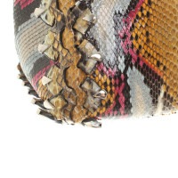 Roberto Cavalli Handtasche aus Schlangenleder