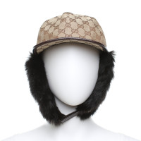 Gucci Mütze mit Guccissima-Muster