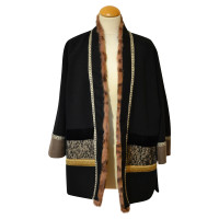 Etro Jacket/Coat Wool in Black
