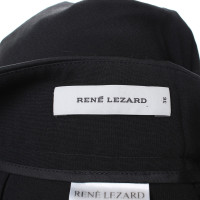 René Lezard Pantalon en noir