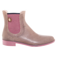 Tommy Hilfiger Rubber boots in beige / pink