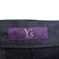Yohji Yamamoto trousers in dark blue