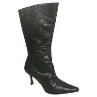 Cerruti 1881 Black leather boots
