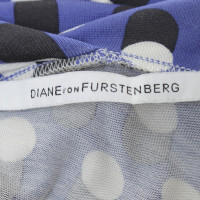 Diane Von Furstenberg Robe avec motif de points