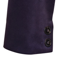 René Lezard Velvet blazer in purple