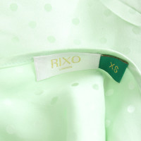Rixo Dress Silk in Green