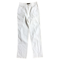 Fendi Jeans aus Baumwolle in Weiß