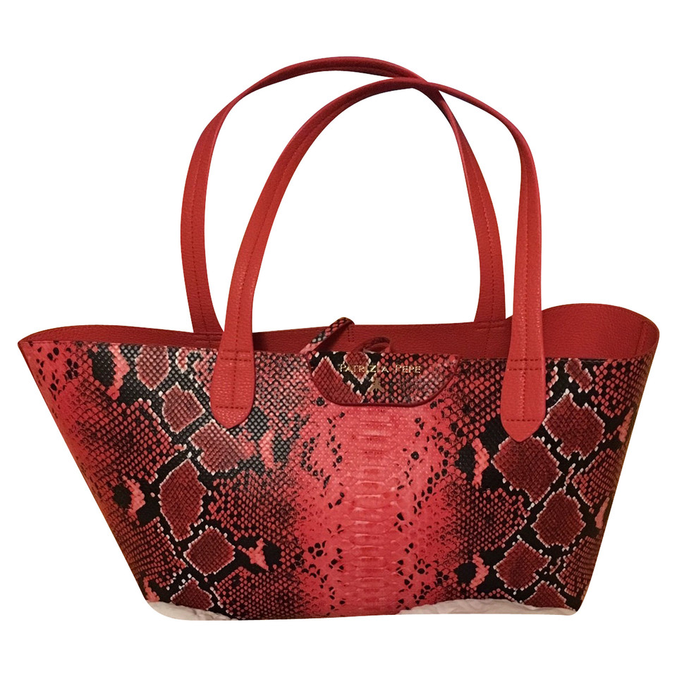 Patrizia Pepe Shopper in red