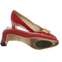 Bally Pumps/Peeptoes Leather in Red