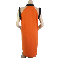 Marni Orange color-block dress