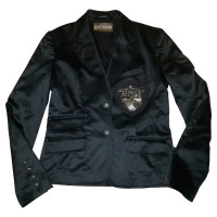 John Galliano Jacke/Mantel in Schwarz