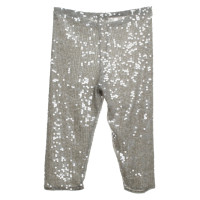 Patrizia Pepe Leggings con finiture paillettes