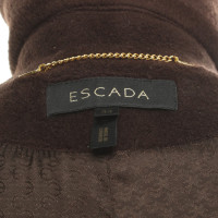 Escada Cappotto in lana in marrone