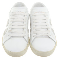 Saint Laurent Sneakers in white