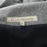 L'autre Chose Jacke in Grau