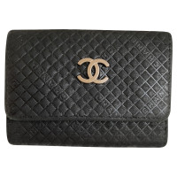 Chanel Accessoire aus Leder in Schwarz