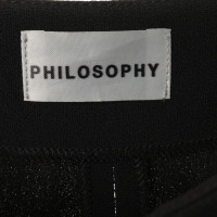 Philosophy Di Alberta Ferretti Hosenrock in Schwarz