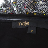 Maje Shirt with sequin trim