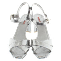 Prada Sandals in silver