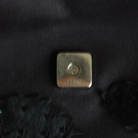Fendi Baguette Bag Micro Silk in Black