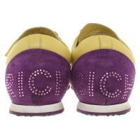 Richmond Sneakers en jaune / violet