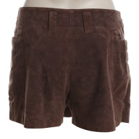 Joop! Trouser skirt made of suede leather