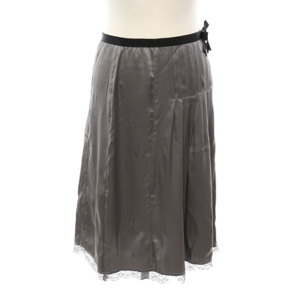 Max & Co Skirt Silk in Grey