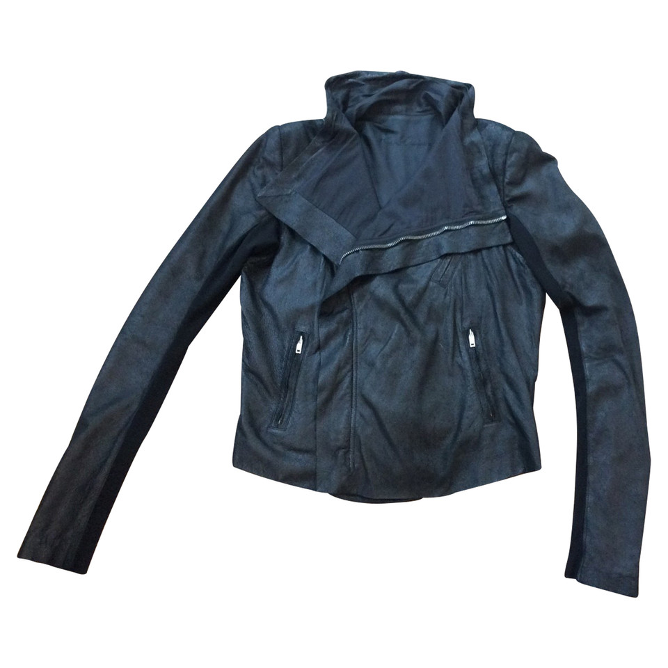 Rick Owens leather jacket