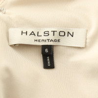 Halston Heritage Kleid in Beige