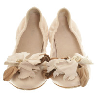 Miu Miu Ballerina's in nude