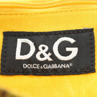 Dolce & Gabbana Handtasche mit Materialmix