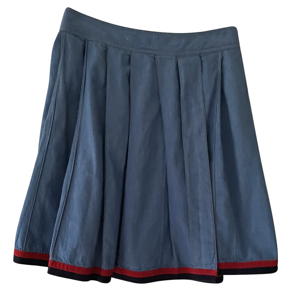 Moncler Skirt Jeans fabric in Blue