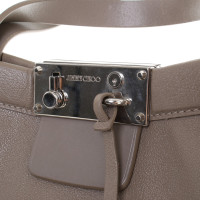 Jimmy Choo Handtasche in Taupe