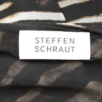 Steffen Schraut Jurk met zebra patroon