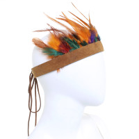 Other Designer Headdress made of leather and feathers